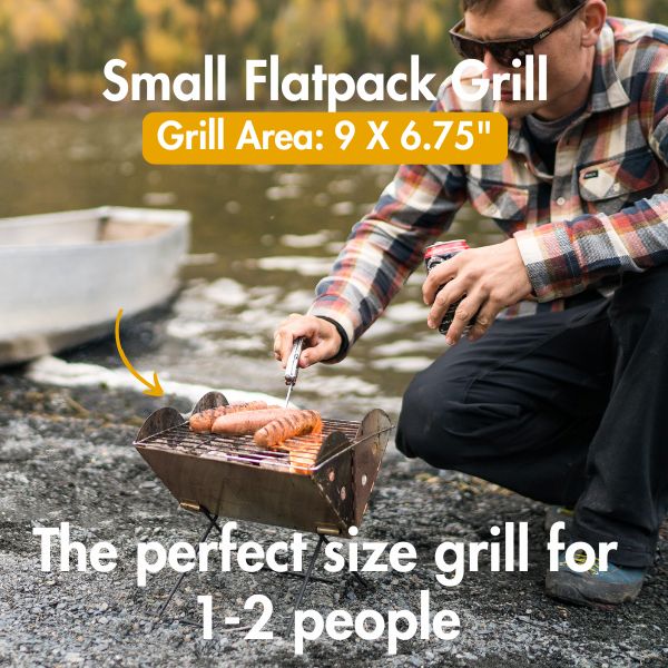 Flatpack Portable Grill & Firepit - Image 4