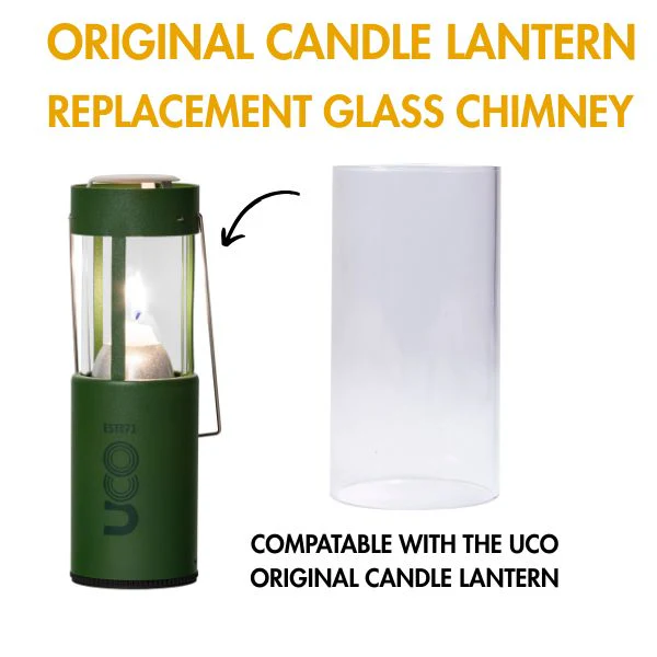 Original Candle Lantern-Replacement Glass Chimney - Image 3